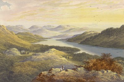 Windermere, mirando hacia el lago de Alexander Francis Lydon